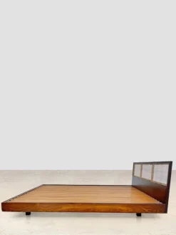 Pamono Vintage Rosewood Double Bed New