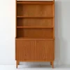 Pamono Vintage Scandinavian Bookcase in Light Elm, 1950s Hot