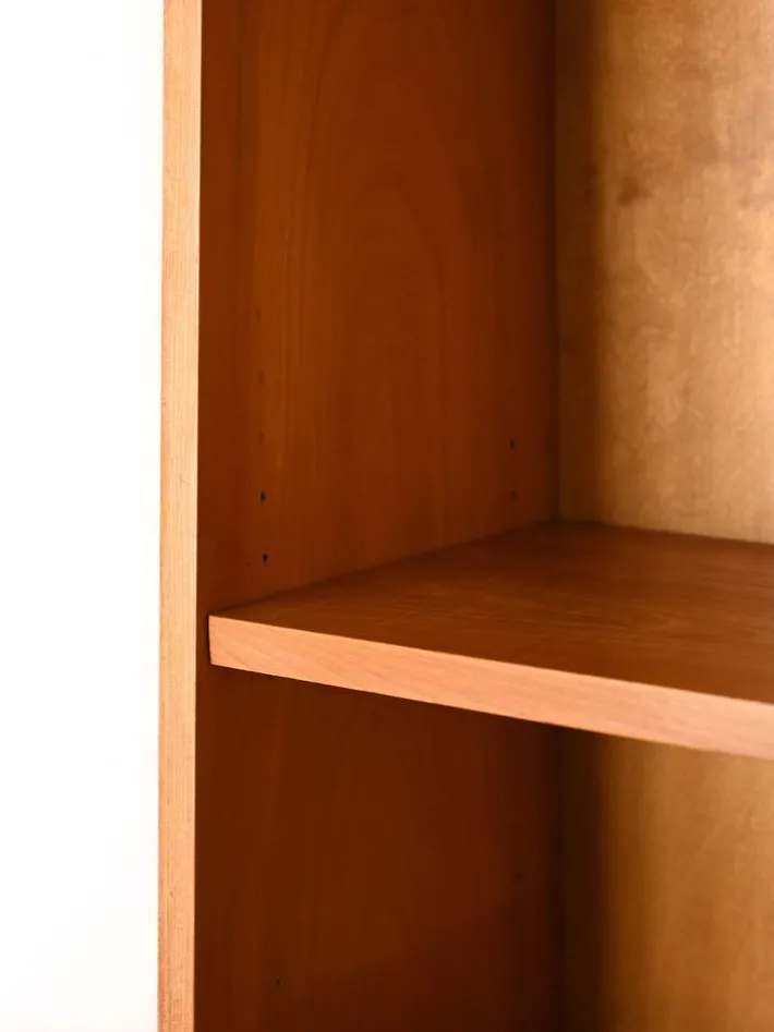 Pamono Vintage Scandinavian Bookcase in Light Elm, 1950s Hot