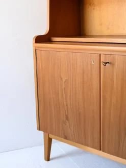 Pamono Vintage Scandinavian Bookcase in Light Elm, 1950s Hot