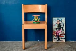 Pamono Vintage Scandinavian Childrens Chair in Wood Sale