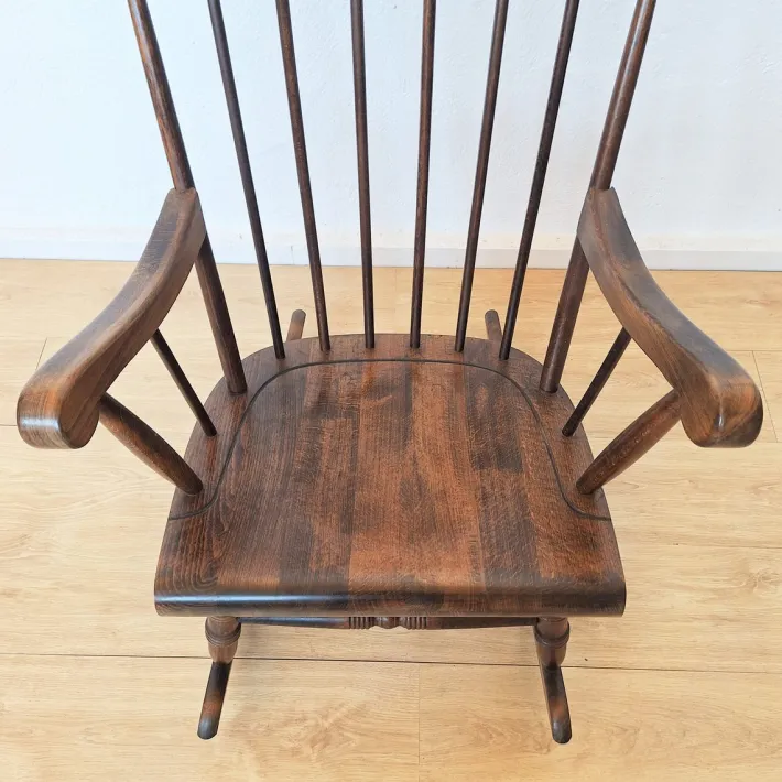 Pamono Vintage Scandinavian Rocking Chair, 1970s Hot