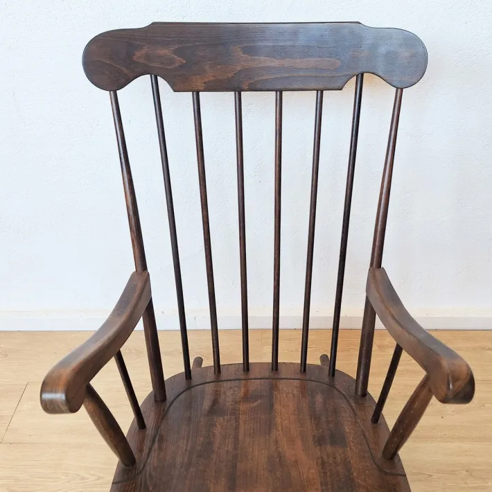 Pamono Vintage Scandinavian Rocking Chair, 1970s Hot