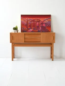 Pamono Vintage Scandinavian Sideboard in Light Teak, 1960s Outlet