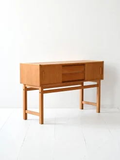 Pamono Vintage Scandinavian Sideboard in Light Teak, 1960s Outlet