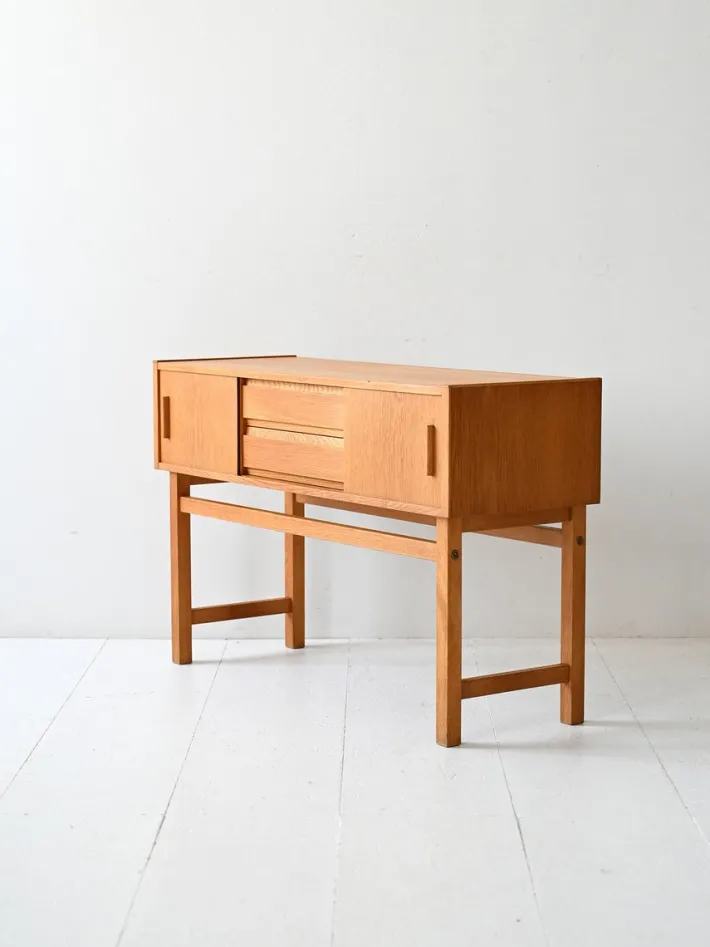 Pamono Vintage Scandinavian Sideboard in Light Teak, 1960s Outlet