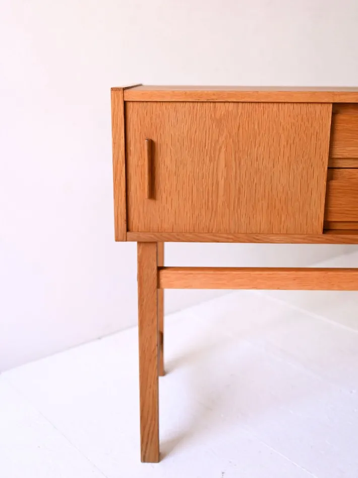 Pamono Vintage Scandinavian Sideboard in Light Teak, 1960s Outlet