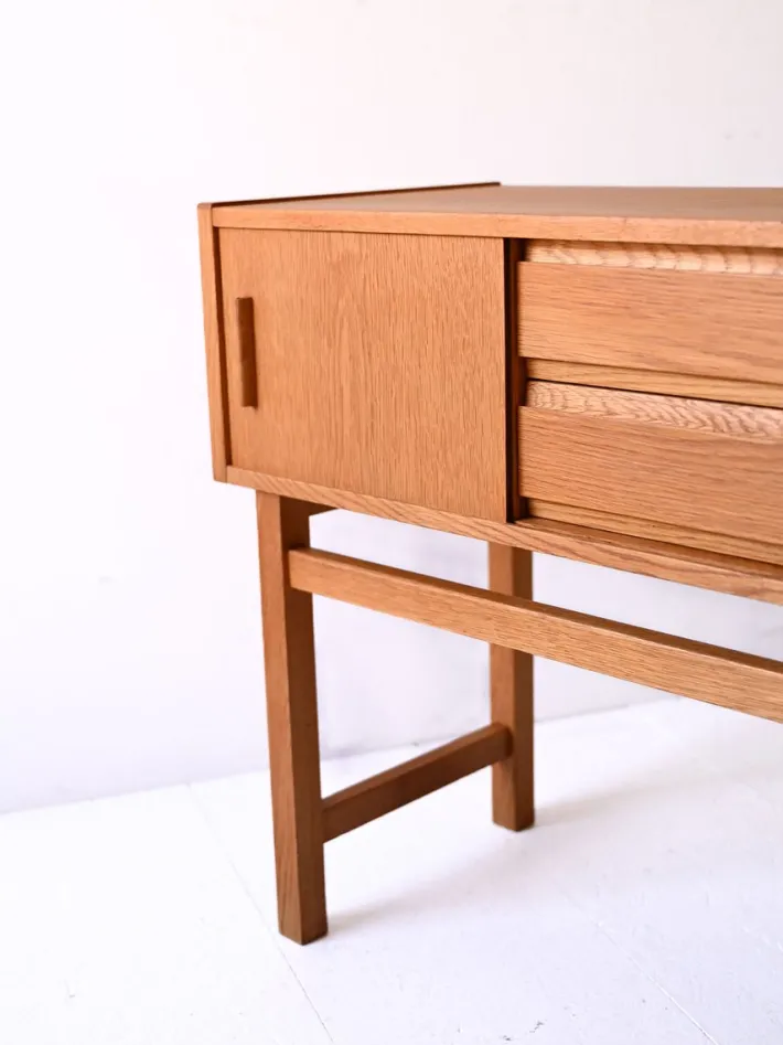 Pamono Vintage Scandinavian Sideboard in Light Teak, 1960s Outlet