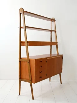 Pamono Vintage Scandinavian Teak Bookcase, 1950s Discount