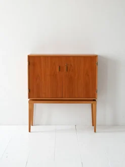 Pamono Vintage Scandinavian Teak Bar Cabinet, 1950s Discount