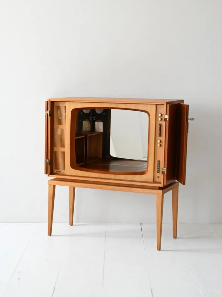 Pamono Vintage Scandinavian Teak Bar Cabinet, 1950s Discount