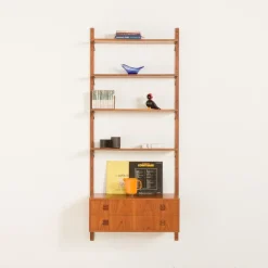 Pamono Vintage Scandinavian Teak Wall Unit, 1970s Discount