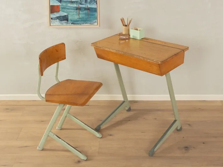 Pamono Vintage School Set, 1950s, Set of 2 Sale