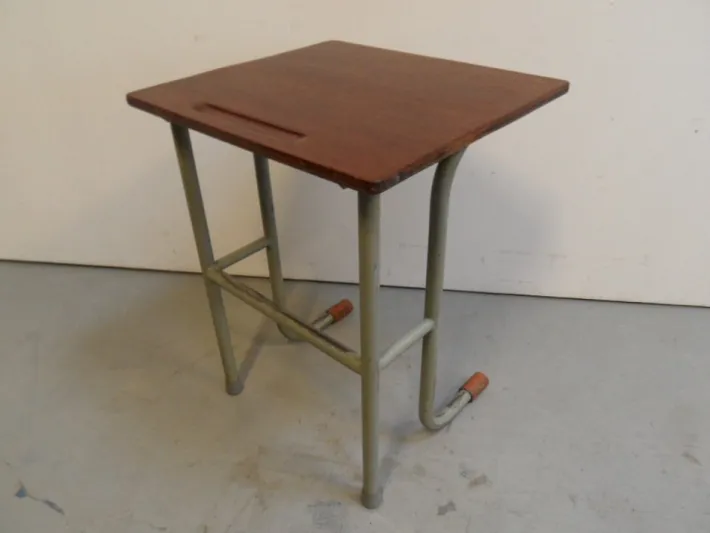 Pamono Vintage School Table, 1960s Online