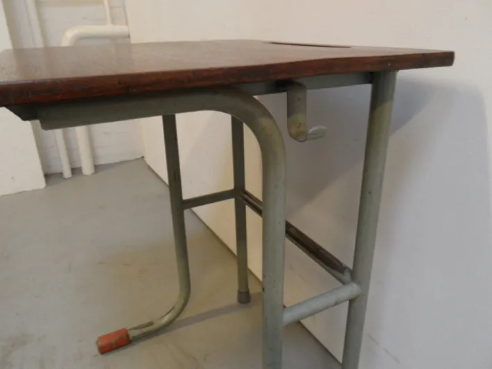 Pamono Vintage School Table, 1960s Online