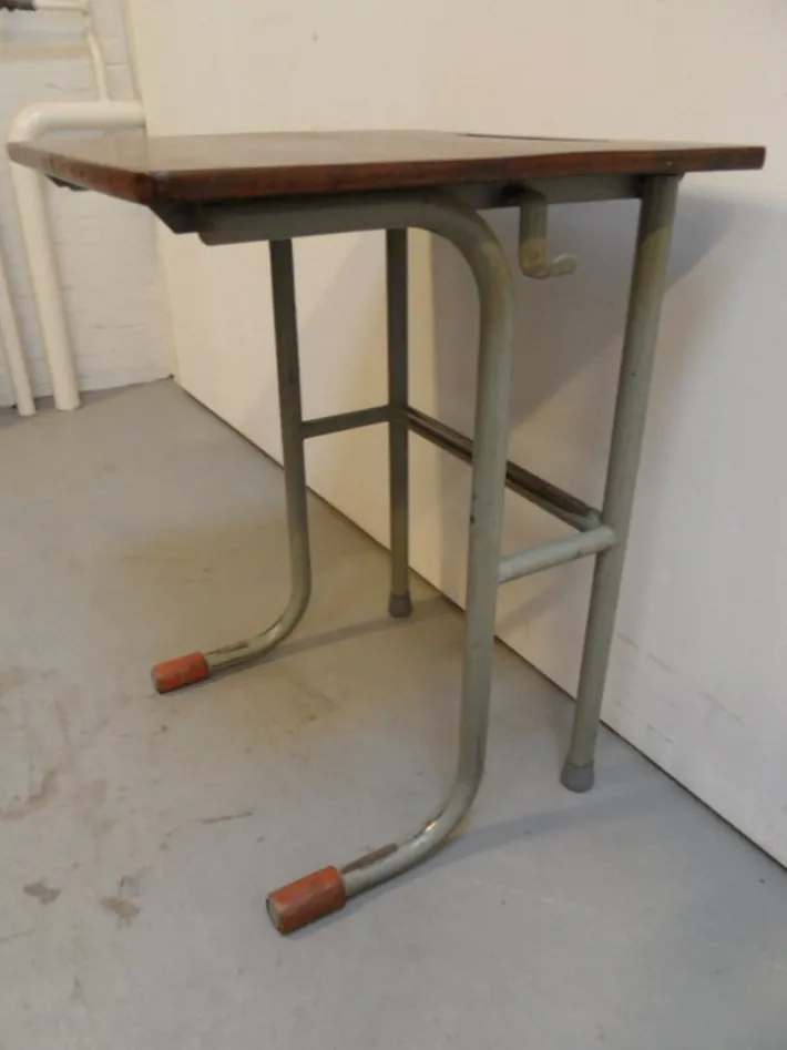 Pamono Vintage School Table, 1960s Online