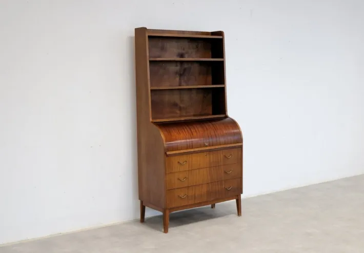 Pamono Vintage Secretary Desk, Sweden, 1960s Outlet