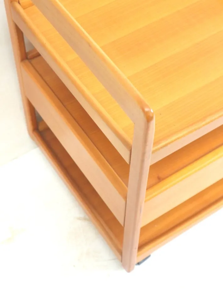 Pamono Vintage Serving Trolley on Wheels Best