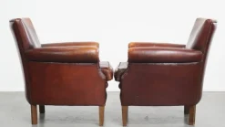 Pamono Vintage Sheepskin Armchairs, Set of 2 Hot