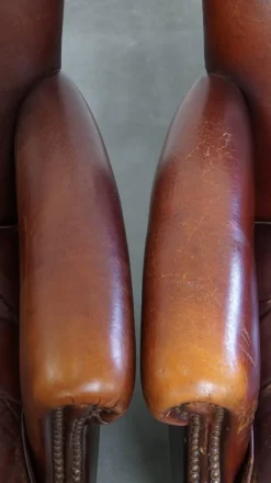 Pamono Vintage Sheepskin Armchairs, Set of 2 Hot