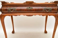 Pamono Vintage Side Table in Burr Walnut, 1920s Best