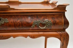 Pamono Vintage Side Table in Burr Walnut, 1920s Best