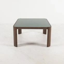 Pamono Vintage Smoked Glass Coffee Table, 1970s Discount