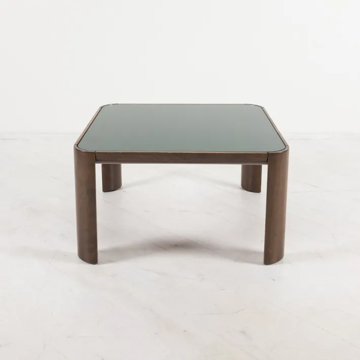 Pamono Vintage Smoked Glass Coffee Table, 1970s Discount