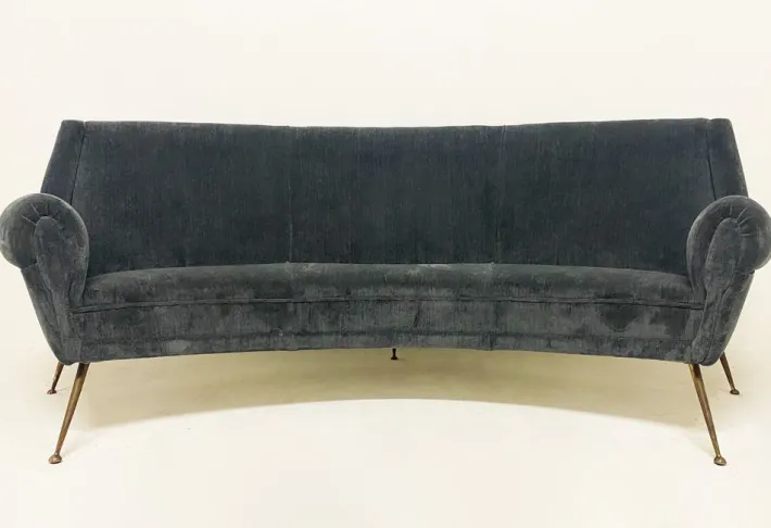 Pamono Vintage Sofa & Armchairs attributed to Gigi Radice, Set of 3 New