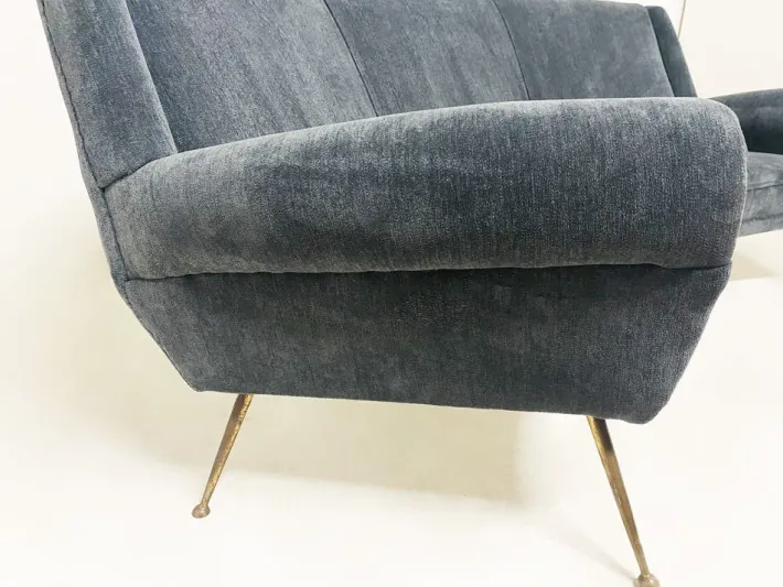 Pamono Vintage Sofa & Armchairs attributed to Gigi Radice, Set of 3 New