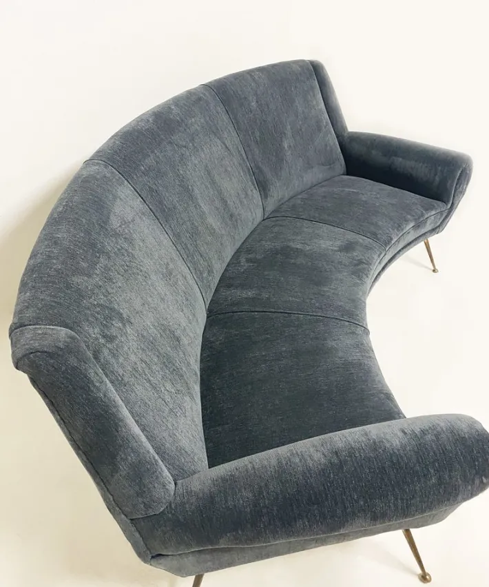 Pamono Vintage Sofa & Armchairs attributed to Gigi Radice, Set of 3 New