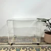 Pamono Vintage Space Age Acrylic Record Cart, 1960s Outlet
