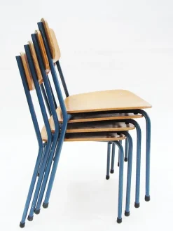 Pamono Vintage Stacking Childrens Chairs, Set of 5 Best