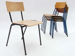 Pamono Vintage Stacking Childrens Chairs, Set of 5 Best
