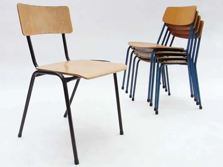 Pamono Vintage Stacking Childrens Chairs, Set of 5 Best