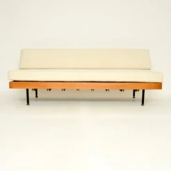 Pamono Vintage Steel and Birch Sofa Bed, 1950s Online