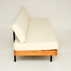 Pamono Vintage Steel and Birch Sofa Bed, 1950s Online