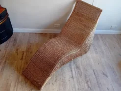 Pamono Vintage Swedish Rattan Chaise Louge by Carl Ojerstam Best