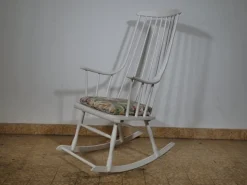Pamono Vintage Swedish Rocking Chair by Lena Larsson for Nesto, 1960s Best