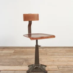 Pamono Vintage Swivel Desk Chair, 1940s