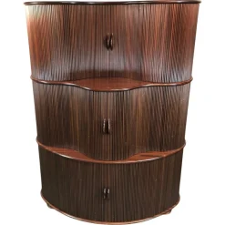 Pamono Vintage Tambour Door Cabinet attributed to Robert and Trix Haussmann, 1977 Online