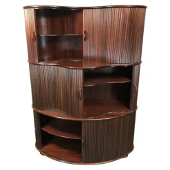 Pamono Vintage Tambour Door Cabinet attributed to Robert and Trix Haussmann, 1977 Online