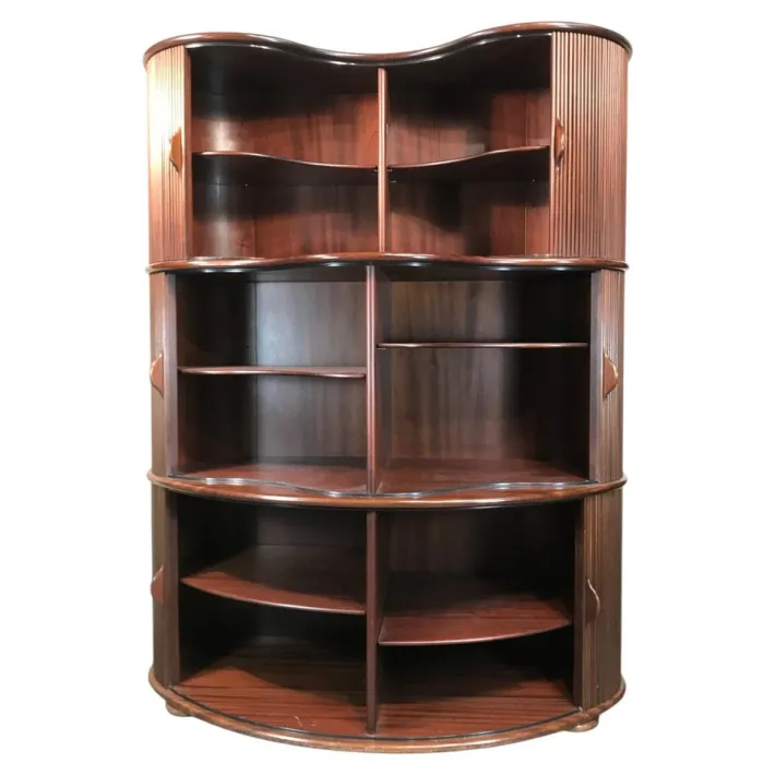 Pamono Vintage Tambour Door Cabinet attributed to Robert and Trix Haussmann, 1977 Online