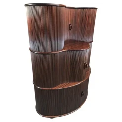 Pamono Vintage Tambour Door Cabinet attributed to Robert and Trix Haussmann, 1977 Online