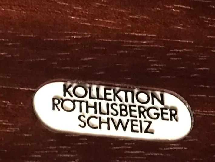 Pamono Vintage Tambour Door Cabinet attributed to Robert and Trix Haussmann, 1977 Online