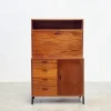 Pamono Vintage Teak Cabinet or Secretaire from Simpla Lux, 1970s Hot