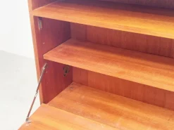 Pamono Vintage Teak Cabinet or Secretaire from Simpla Lux, 1970s Hot