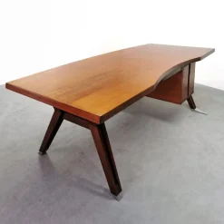 Pamono Vintage Teak Executive Desk from Mim Roma, 1960s Discount