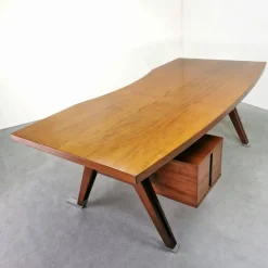 Pamono Vintage Teak Executive Desk from Mim Roma, 1960s Discount