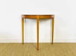 Pamono Vintage Teak Half-Moon Console Table by Legate Furniture, 1970s Discount